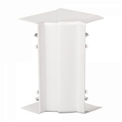 OptiLine 45 goulotte pvc blanc polaire 185 x 55 mm - angle intérieur