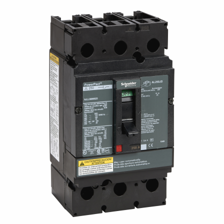 PowerPact - interrupteursectionneur - avec bornes - 250 A - 3P