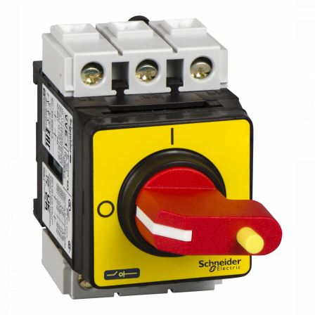 TeSys VVE - inter.-sectionneur - 3P - 690V 40A - poignée rouge cadenassable