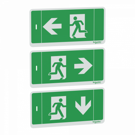 Exiway - étiquettes autocollantes de rechange EVAC - Light SATI