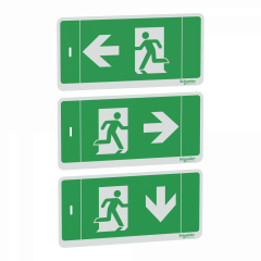 Exiway  - étiquettes autocollantes de rechange EVAC - Light SATI