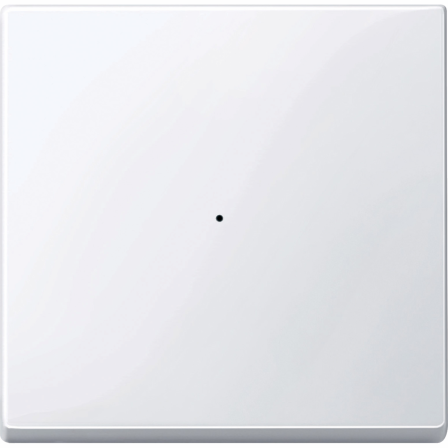 KNX M-Plan - commande simple - sans marquage - antimicrobien brillant