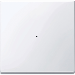 KNX M-Plan - commande simple - sans marquage - antimicrobien brillant