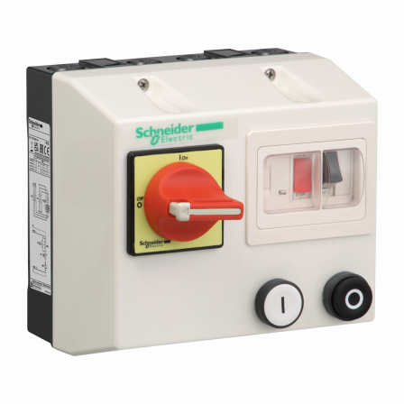 TeSys LG1D - démarreur en coffret - 9..14A - bobine 220Vca