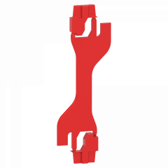 Canalis KB - dispositif de détrompage trappe/connecteur - rouge