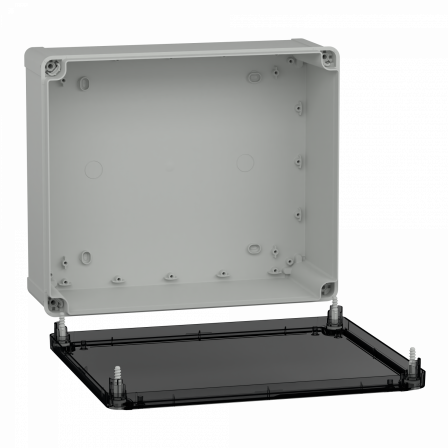 PanelSeT - boîte industrielle - transparente - 341x291x128mm - PC