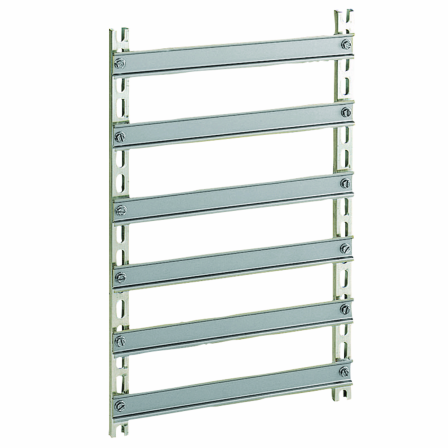 PanelSeT - châssis DIN symétrique - H500xL400mm - 4 rails profilés