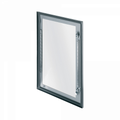 PanelSeT Pièces détachées - porte vitrée coffet inox S3X - 400x300mm - ac ferm.