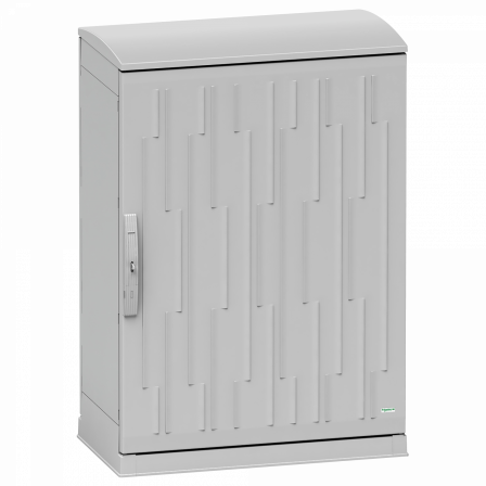 PanelSeT - Armoire PLA Out.HD porte anti-affichage IP55 - H1093xL500xP420mm