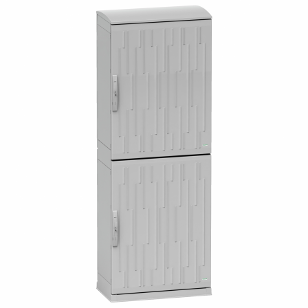 PanelSeT - Armoire PLA Out.HD porte anti-affichage IP55 - H2093xL750xP420mm