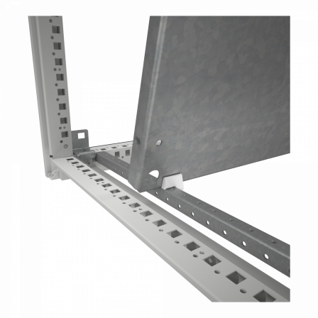 PanelSeT SFN - cellule - 2 portes - avec châssis - assemblé - 2000x1200x500 mm