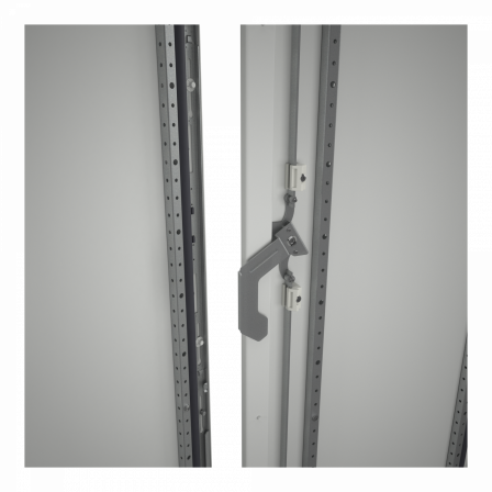 PanelSeT SFN - cellule - 2 portes - avec châssis - assemblé - 2000x1200x500 mm