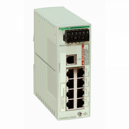switch Ethernet managé basique - 8 ports cuivre