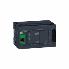 Modicon M241, contrôleur 24E/S NPN, ports Ethernet+2 série, 24VCC