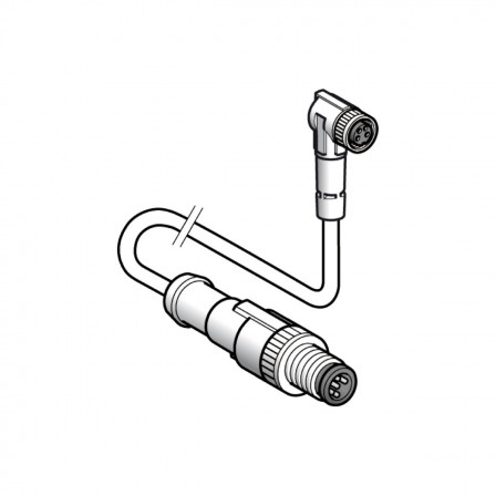 RALLO.IP67-M12 - M8-1M