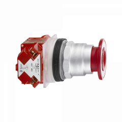 Harmony 9001K - bouton-pous. - Ø30 - rouge - coup-de-poing Ø41 - po.-tirer - 1O