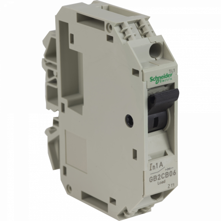 TeSys GB2-CB - disjoncteur pour circuit de contrôle - 1A - 1P - 1d