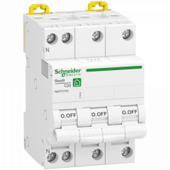 Resi9 - disjoncteur modulaire - 3P+N - 20A - courbe C - peignable
