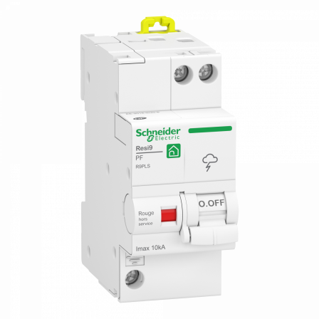Resi9 - parafoudre combi - 10kA - 1P+N sans accessoires