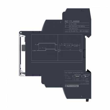 Harmony Time RE17 - relais tempo travail - sortie statique - 24 à 240Vca/cc