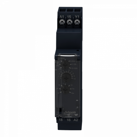 Harmony Time RE17 - relais tempo multifonction - 1OF - 24Vcc 24 à 240Vca