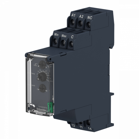 Harmony Control RM22 - relais contrôle de niveau - 1OF - 380 à 415Vca