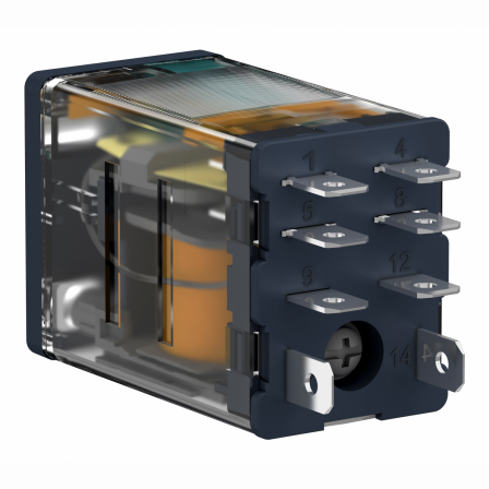 Harmony Relay RP - relais puissance - embroch - test - DEL - 2OF - 15A - 48VDC