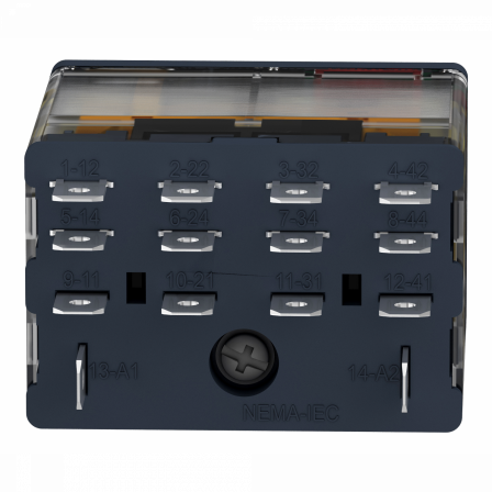 Harmony Relay RP - relais puissance - embroch - test - DEL - 4OF - 15A - 230VAC