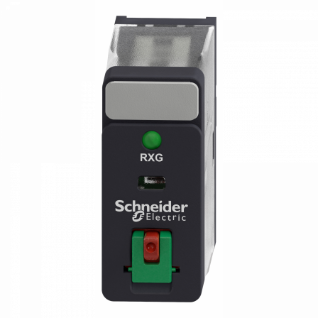 Harmony RXG - relais interface - embrochab - test - DEL - 1OF - 10A - 24VDC