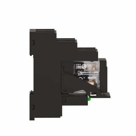 Harmony Relay RXG - relais embrochable monté sur embase - DEL - 2OF 5A - 24VDC