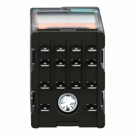 Harmony  RXM - relais miniat - embroch - test+DEL - 4OF bas niv - 3A - 24VDC