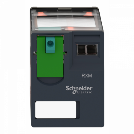 Harmony Relay RXM - relais miniature - embroch - test - 4OF bas niv - 3A - 24VDC