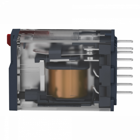 Harmony Relay RXM - relais miniature - embrochable - test - 2OF - 12A - 120VAC