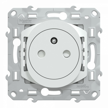 Ovalis - Lot de 108 2P+T affleurantes S320052 - 16A - Blanc - ss emballage unit