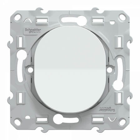 Ovalis - Lot de 108 va et vient S320204 - 10AX - Blanc - sans emballage unitaire