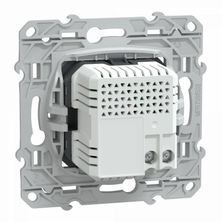 Ovalis - double chargeur USB A+C 12W - Blanc