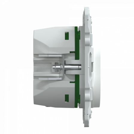 Ovalis - Chargeur USB type A 7,5W +C 45W - Forte puissance type C - Blanc