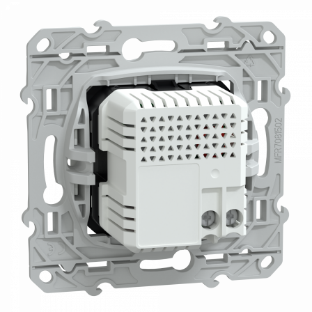 Ovalis - double chargeur USB A+A 10,5W - Blanc