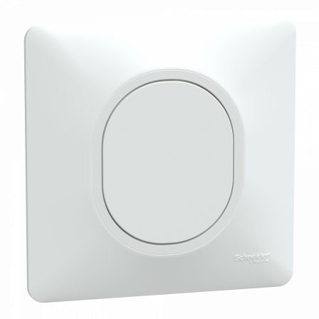 Ovalis - obturateur - Blanc - griffes montées - avec plaque