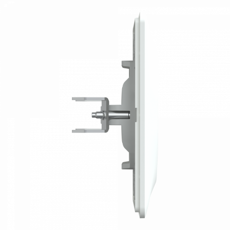 Ovalis - obturateur - Blanc - griffes montées - avec plaque