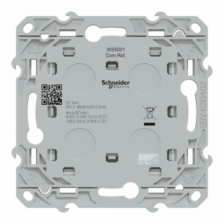 Wiser Ovalis - interrupteur centralisé sans fil 2 ou 4 BP - Anthracite