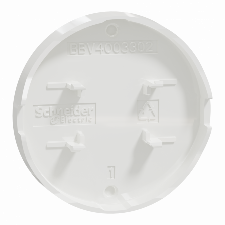 Odace - enjoliveur seul pour va-et-vient et poussoir - Antibacterien