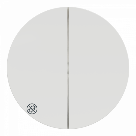 Odace - enjoliveur seul double VV- double poussoir- vv + poussoir -Antibacterien