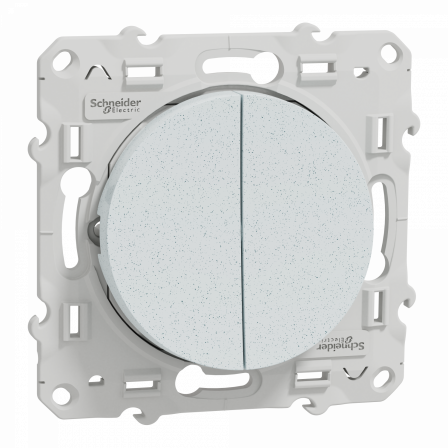 Odace - double va-et-vient - blanc Recyclé