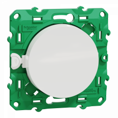 Odace sans fil sans pile - interrupteur simple allumage - blanc