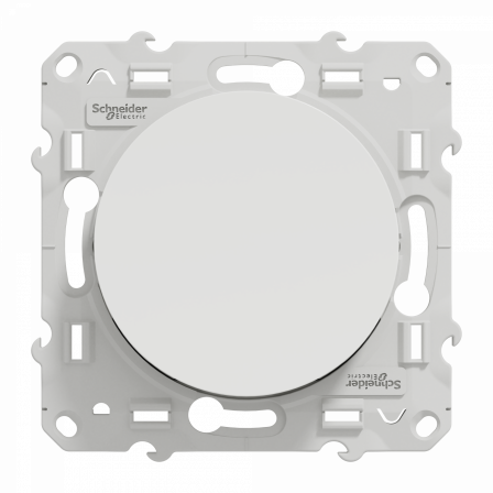 Odace - poussoir - blanc - 10A