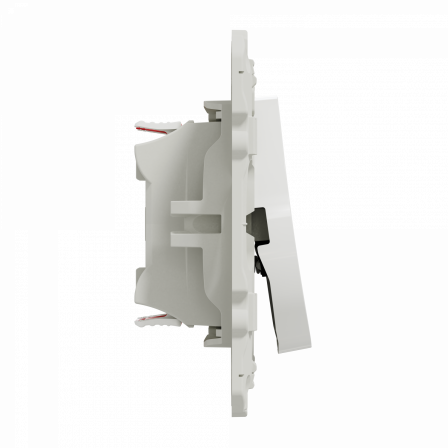 Odace - va-et-vient + poussoir - blanc - 10A