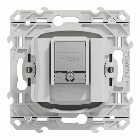 Odace - prise TV/FM - blanc - individuelle