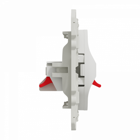 Odace - prise haut-parleurs - blanc - 2 sorties