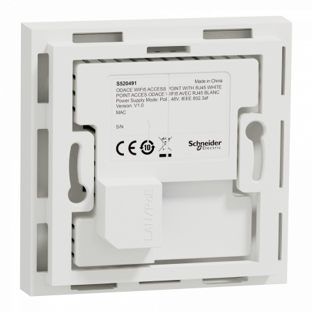 Odace Point d'accès WiFi bi-bande, WiFi 4 & WiFi 5 AC Wave 2, 1 Gb/s RJ45, Blanc